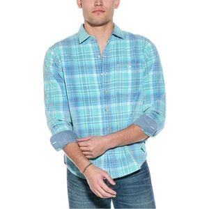 Tommy Bahama Coastline Cord Corduroy Tranquil Check Shirt